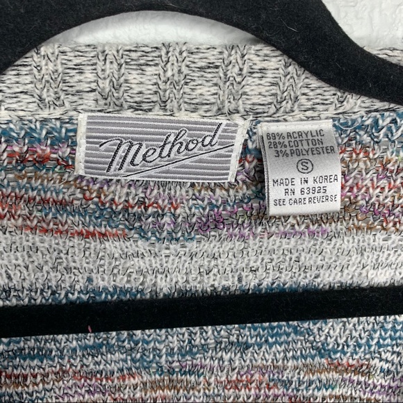 Method Vintage Unisex Grandpa Cardigan Sweater - Picture 3 of 7